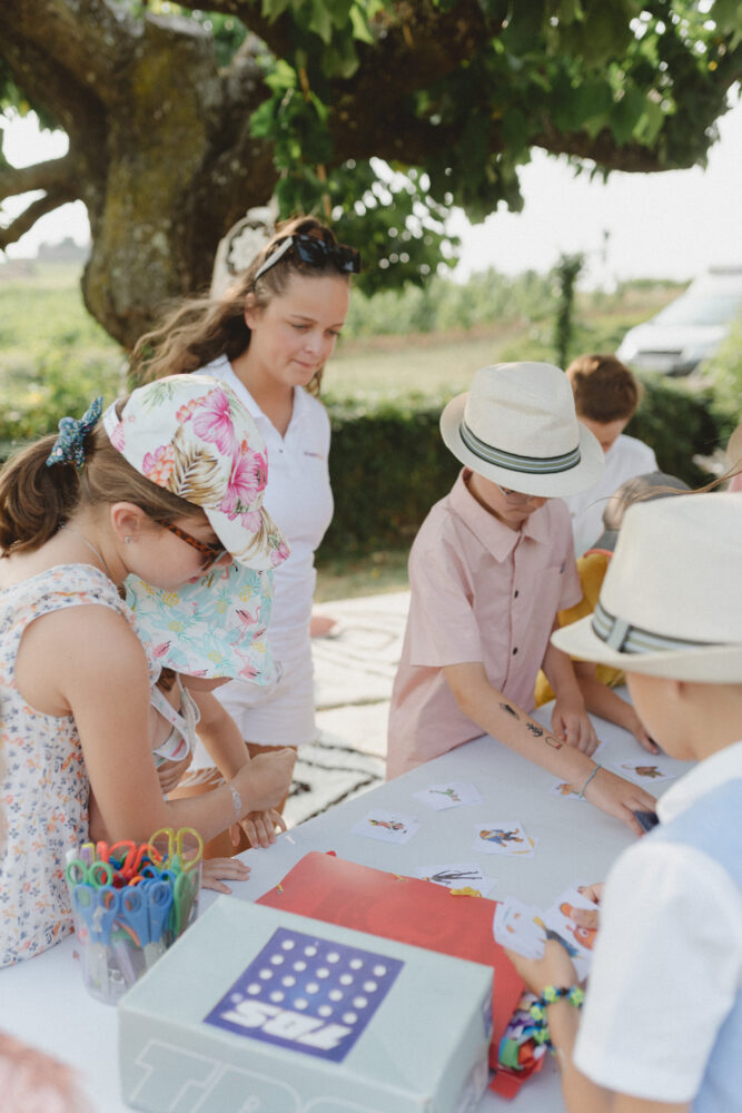 Happy Sport, animation pour enfants au Salon du Mariage de Pérouges dans l’Ain près de Lyon