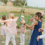 Happy Sport, animation pour enfants au Salon du Mariage de Pérouges dans l’Ain près de Lyon