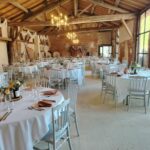 Décoration de mariage à Pérouges dans l’Ain par Le Monde d’Anaïde