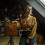 Portrait de mariés en photographie ancienne par L’Oubli Temps