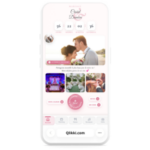 QR code Qlikki pour partager les photos des invités au mariage