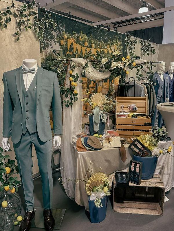 Costume trois pièces de mariage pour homme Vêtements Charles